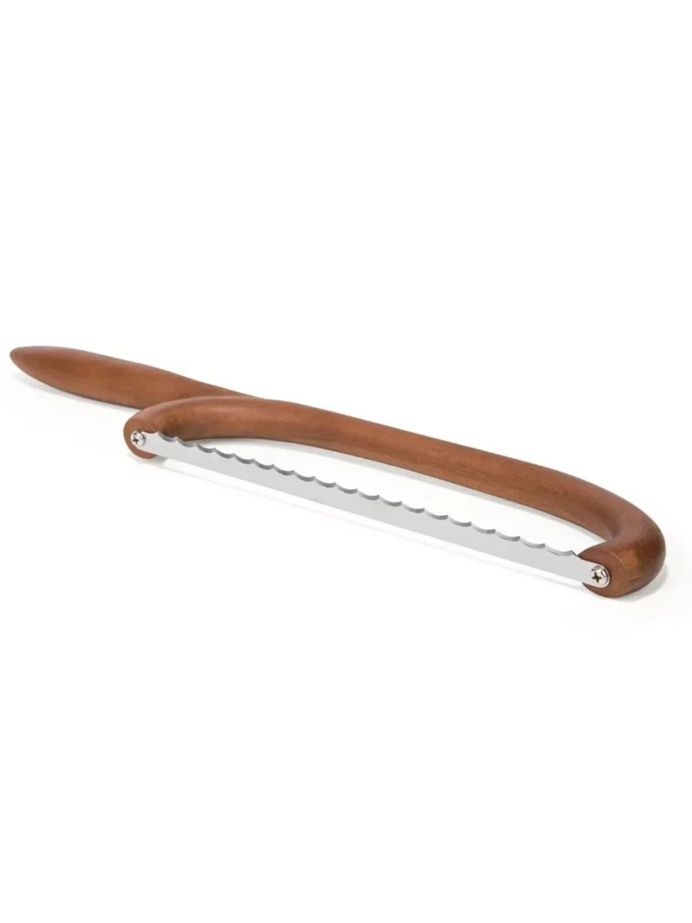 Nambé x Tom Papa Breaking Bread Serrated Knife - Long 17